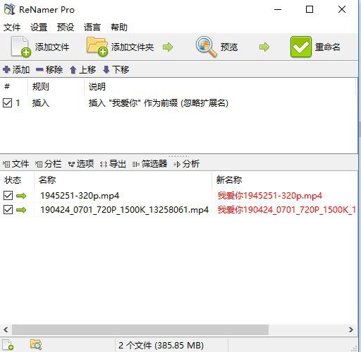 文件批量重命名工具ReNamer v7.8.0.2绿色便携版