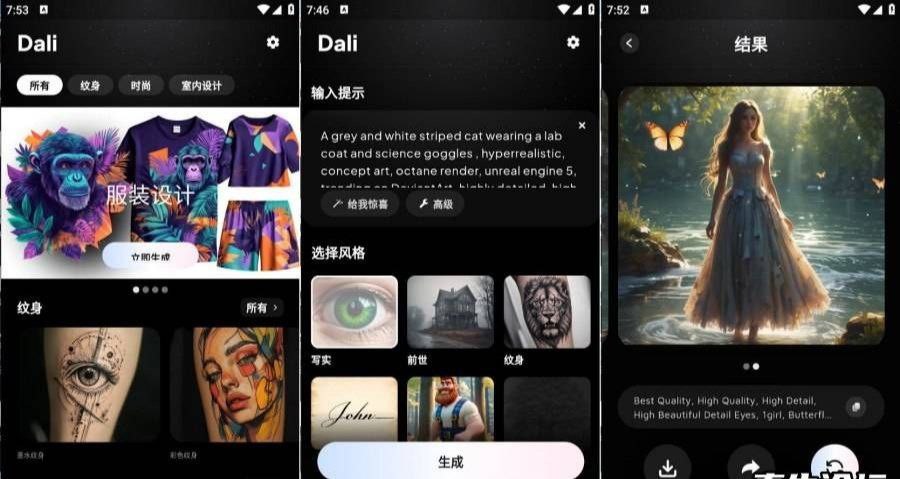 Dali1.1.4无限制AI生图可换衣无限次！