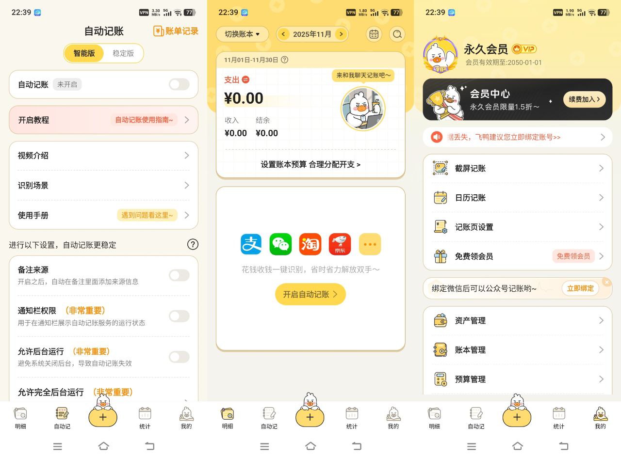 飞鸭ai记账_3.0_解锁VIP会员版